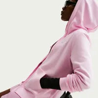 Nike Sportswear Club Fleece женская Full-Zip Толстовка с капюшоном Pink