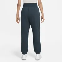Nike Sportswear женская С высокой Талией оверсайз Fleece Sweatpants цвет зеленый