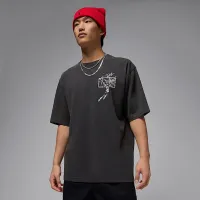 Nike Jordan Brooklyn чоловічі оверсайз Graphic футболка колір чорний