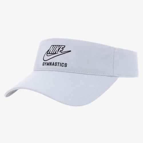 Nike Ace Gymnastics Swoosh Visor колір білий
