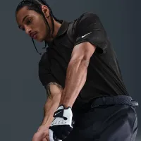 Nike Tour мужские Dri-FIT для гольфа Polo цвет черный