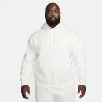 Nike Solo Swoosh чоловічі Fleece Pullover Толстовка з капюшоном колір білий