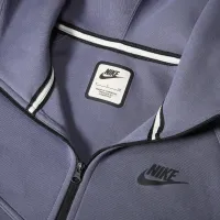 Nike Sportswear Tech Fleece Windrunner женская Full-Zip Толстовка с капюшоном цвет серый