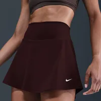 Nike One жіноча Dri-FIT спідниця колір червоний