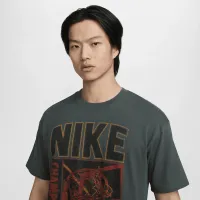 Nike Sportswear мужские Max90 футболка цвет зеленый