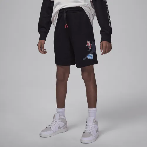 Nike Jordan Sneaker School Big детские шорты цвет черный
