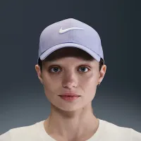Nike Dri-FIT Club Structuколір червоний Swoosh Cap колір фіолетовий