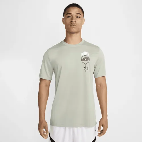 Nike чоловічі Dri-FIT баскетбольні футболка колір зелений