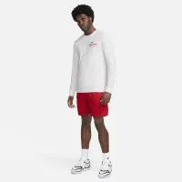 Nike мужские Long-Sleeve баскетбольные футболка цвет белый