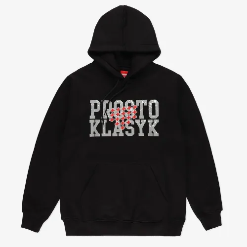 Кофта/футболка Prosto Klasyk Толстовка з капюшоном Ferras KL232MSWE2082 - Чорна
