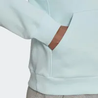 Кофта/футболка adidas All SZN Fleece Full-Zip Hoodie HK0412 - Голубая
