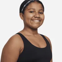 Nike Dri-FIT Alate All U Big дитячі (Girls') Sports Bra (Extended Size) колір чорний