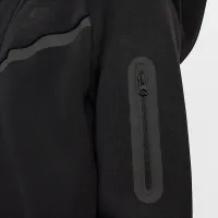 Nike Sportswear Tech Fleece Big детские (Girls') Full-Zip Толстовка с капюшоном цвет черный