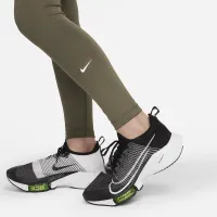 Nike Dri-FIT One Big дитячі (Girls') лосіни колір зелений