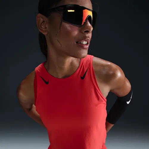 Nike AeroSwift жіноча Dri-FIT ADV Cropped Running Tank Top колір червоний