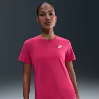 Nike Sportswear Club Essentials женская футболка Pink