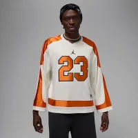 Nike Jordan Brooklyn мужские Collegiate Hockey Jersey цвет белый