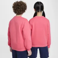 Nike Sportswear Club Fleece Big детские свитшот Pink