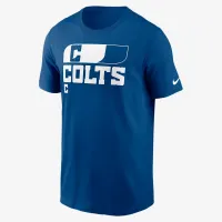 Indianapolis Colts Air Essential чоловічі Nike NFL футболка блакитний