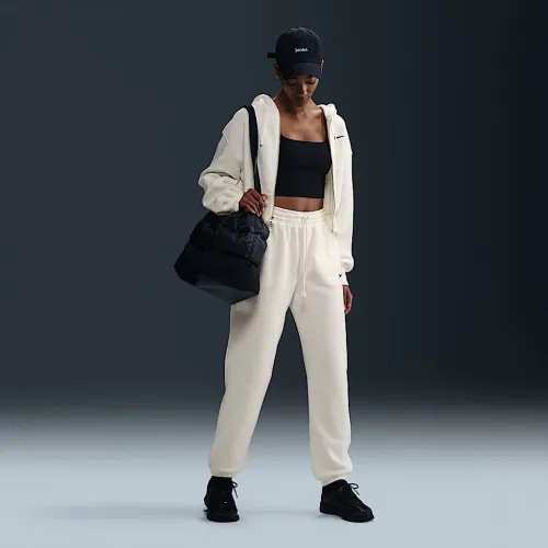 Nike Sportswear Phoenix Fleece женская С высокой Талией оверсайз Sweatpants цвет белый