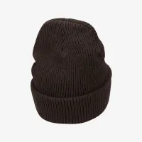 Nike Peak Tall Cuff Swoosh Beanie колір коричневий