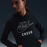 Nike женская Cheer Pullover Толстовка с капюшоном цвет черный
