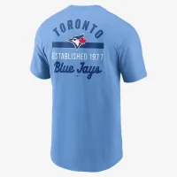 Toronto синий Jays 2-Hit мужские Nike MLB футболка синий