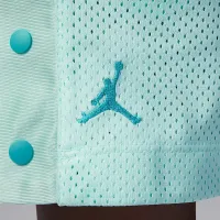 Nike Jordan Dri-FIT тренировочные Camp Little детские Jumpman Mesh шорты синий
