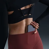 Nike Zenvy жіноча Gentle-Support З високою талією 7/8 лосіни колір червоний
