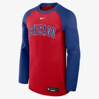 Chicago Cubs Authentic Collection Game Time чоловічі Nike Dri-FIT MLB Pullover Crew колір червоний