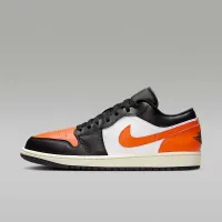 Nike Air Jordan 1 Low мужские Кроссовки цвет черный
