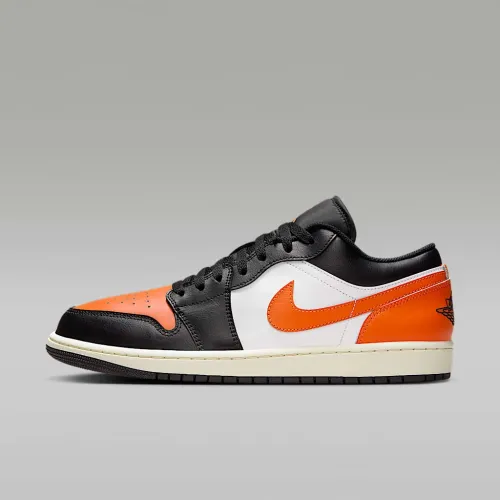 Nike Air Jordan 1 Low чоловічі Кросівки колір чорний