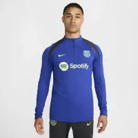 FC Barcelona Strike Third мужские Nike Dri-FIT Soccer Drill Top синий