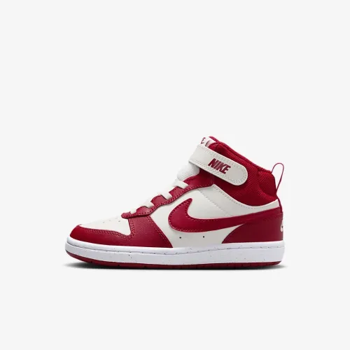 Nike Court Borough Mid 2 Little детские Кроссовки цвет белый