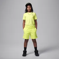 Nike Jordan Big детские Jumpman Air Embroideцвет красный футболка Yellow
