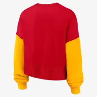 Kansas City Chiefs женская Nike NFL Pullover Crew цвет красный