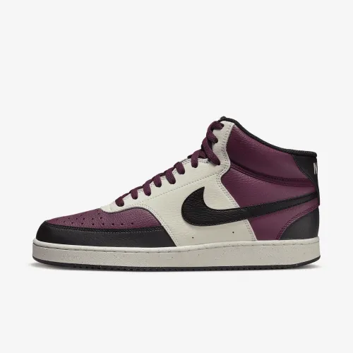 Nike Court Vision Mid Next Nature чоловічі Кросівки колір червоний
