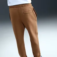 Nike Sportswear Club мужские Cuffed Fleece Pants цвет коричневый