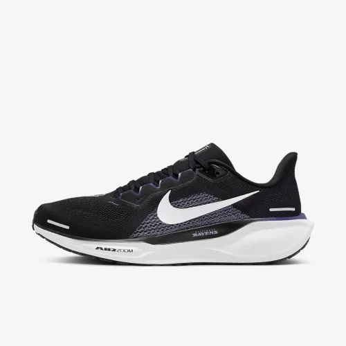 Nike Pegasus 41 NFL Baltimore Ravens мужские Road Running Кроссовки цвет черный