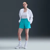 Nike Sportswear Classic Wovens женская Mid-Rise шорты цвет зеленый