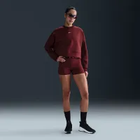 Nike Prima женская Dri-FIT оверсайз Crew-Neck Cropped Top цвет красный
