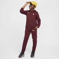 Liverpool FC Club Big детские (для мальчиков) Nike Soccer Pullover Толстовка с капюшоном цвет красный