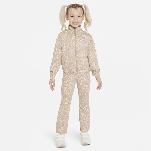 Nike Notebook Printed Full-Zip and лосіни комплект Little Kids 2-Piece комплект колір коричневий