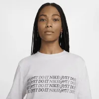 Nike Sportswear Club Fleece жіноча Crew-Neck світшот колір коричневий