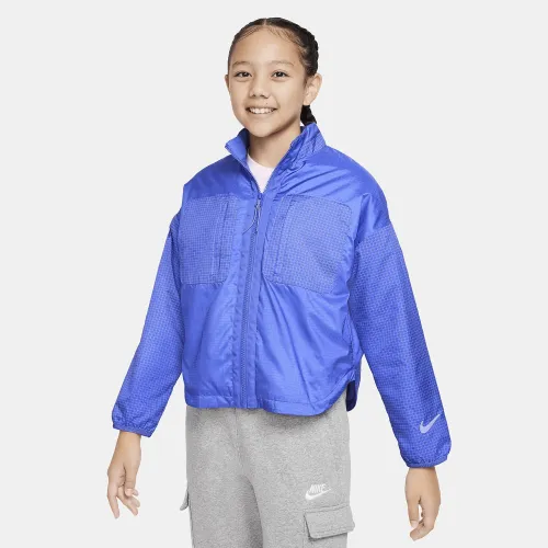 Nike Sportswear Therma-FIT Repel Big детские (Girls') Shirt-Куртка синий