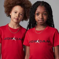 Nike Jordan Little дитячі Baseline 2-Piece Mesh шорти комплект колір чорний