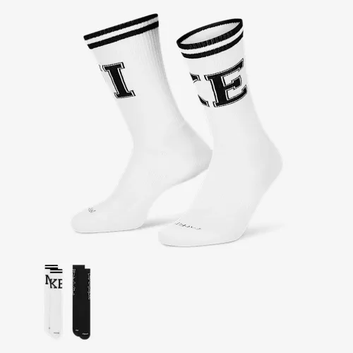 Nike Everyday Plus Cushioned Crew тренувальні шкарпетки (2 пар) різнокольорові
