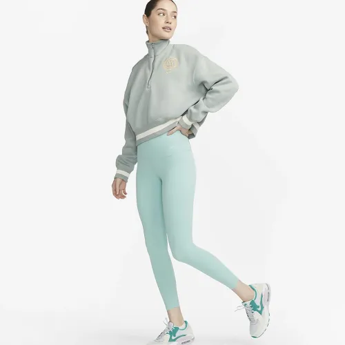 Nike Zenvy жіноча Gentle-Support З високою талією 7/8 лосіни колір зелений