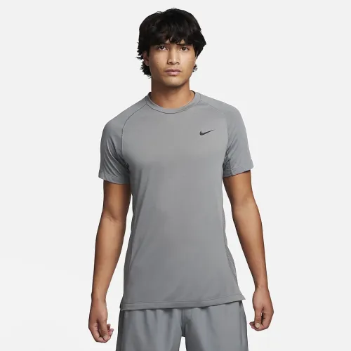 Nike Flex Rep мужские Dri-FIT Short-Sleeve Fitness Top цвет серый