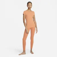 Nike Yoga Dri-FIT Luxe жіноча З високою талією 7/8 Infinalon лосіни Orange